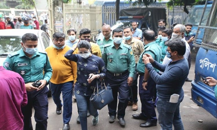 মাদকদ্রব্য নিয়ন্ত্রণ আইনের মামলায় চিত্রনায়িকা পরীমণিসহ তিনজনের বিরুদ্ধে
