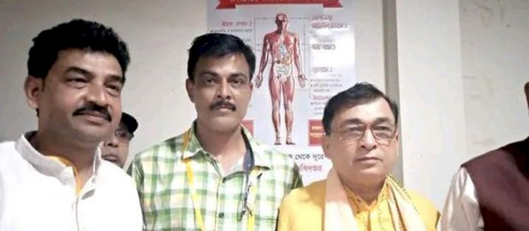 নড়াইলে পূঁজা উদযাপন কমিটির সভাপতি পংকজ, সম্পাদক বিশ্বনাথ