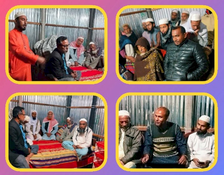 মনোহরদীতে বীর আহাম্মদপুর উন্নয়ন পরিষদের উদ্যোগে অসহায় বৃদ্ধ মহিলাকে ঘর প্রদান