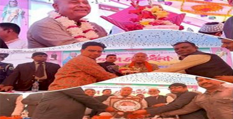 নওগা পত্নীতলার পরিকল্পনা প্রতিমন্ত্রী শহীদুজ্জামান সরকার কে গণসংবর্ধনা