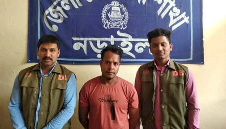 নড়াইলে গোয়েন্দা পুলিশের অভিযানে আন্তঃজেলা মোটরসাইকেল চোর চক্রের একজন গ্রেপ্তার