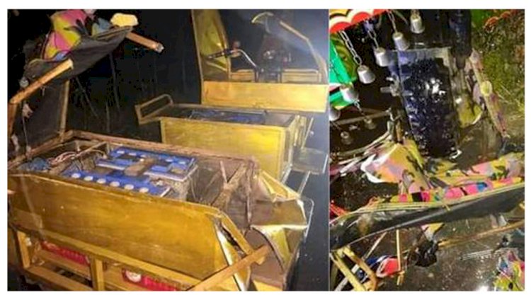 গোবিন্দগঞ্জে ভটাভটির ধাক্কায় চালকসহ একই গ্রামের ৩ জনের মৃত্যু