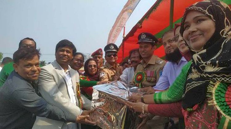 কেশবপুরে বর্ণাঢ্য আয়োজনে মহান  স্বাধীনতা  দিবস পালিত হয়েছে