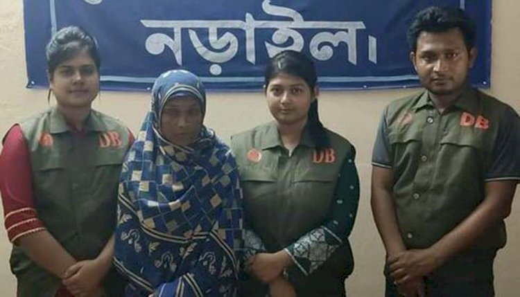 নড়াইল ডিবি পুলিশের অভিযানে দুইবছরের সাজাপ্রাপ্ত আসামি গ্রেফতার