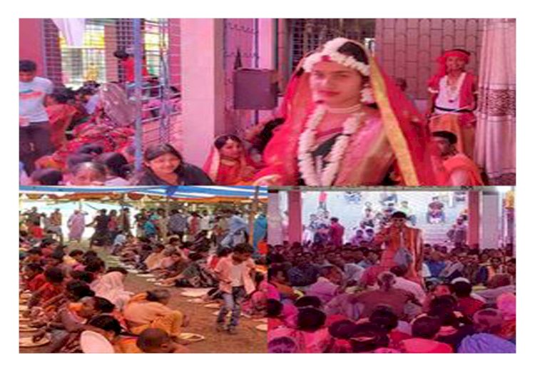 নওগাঁ সদর উপজেলা বলিহার‌ শ্রী শ্রী রাধাগোবিন্দ মন্দিরে ২৪ প্রহরবাপী ৩৩ তম লীলা কীর্তন ‌যজ্ঞ অনুষ্ঠান অনুষ্ঠিত