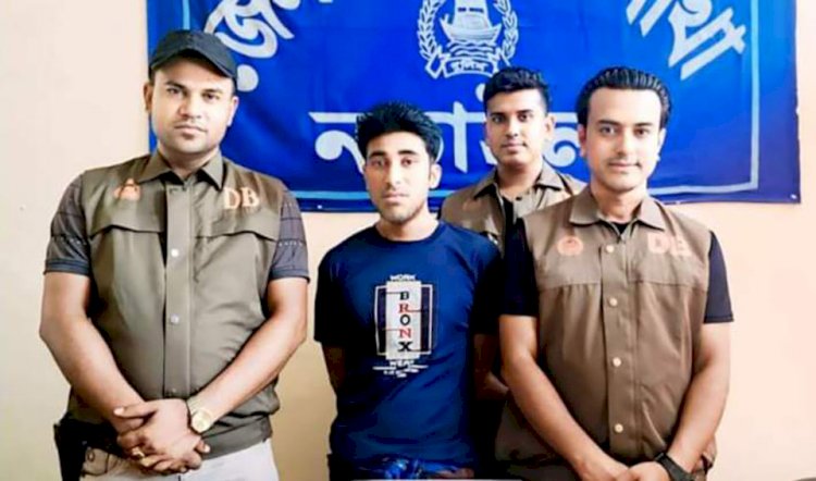 নড়াইল ডিবির অভিযানে  পাঁচশত গ্রাম গাঁজাসহ একজন গ্রেফতার