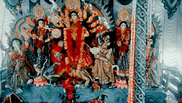 কেশবপুরে ৭ টি পূজা মন্ডপে শ্রী শ্রী  বাসন্তী পূজা অনুষ্ঠিত হয়েছে