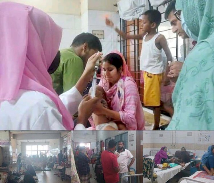 তীব্র দাবদাহে সারাদেশের মতো অতিষ্ঠ হয়ে উঠেছে নওগাঁর জনজীবন। হাসপাতালে বাড়ছে ডায়রিয়া, নিউমোনিয়া, জ্বর ও সর্দিজনিত রোগী। আক্রান্তদের অধিকাংশই শিশু ও বৃদ্ধ