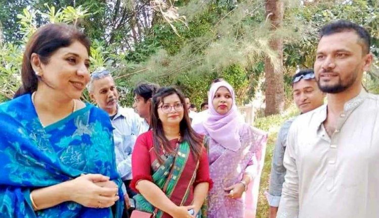 নড়াইলে সুলতান মেলার সমাপনী অনুষ্ঠানে সংস্কৃতি প্রতিমন্ত্রী নাহিদ ইজাহার খান