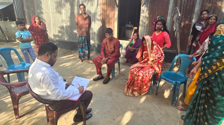 রাজবাড়ীতে জাল সনদে বাল্য বিয়ের চেষ্টা কনের বাবাকে কারাদন্ড ও বরকে জরিমানা
