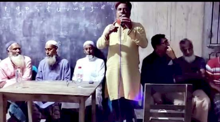 ভাইস চেয়ারম্যান পদপ্রার্থী এম আর বিপ্লবের নির্বাচনী মত বিনিময় সভা অনুষ্ঠিত