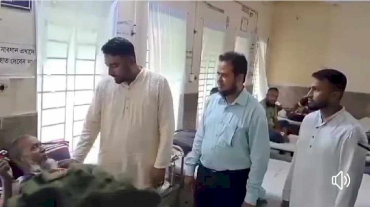 কেশবপুর উপজেলা স্বাস্থ্য কমপ্লেক্স আকস্মিক পরিদর্শন করলেন-এমপি আজিজুল ইসলাম