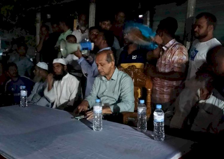 শিমুলতলা বাজারে গনসংযোগ করলেন সাবেক উপজেলা চেয়ারম্যান আলহাজ্ব আরিফুল ইসলাম মৃধা