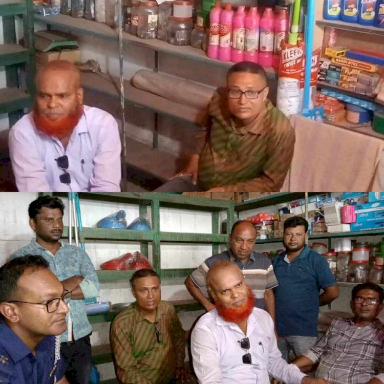 নওগাঁ চাঁদাবাজি করতে এসে রাজশাহীর রেজা ও রফিক নামে ২ জন হলুদ সাংবাদিক  আটক