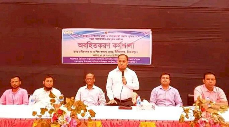 চিরিরবন্দরে পরিবার পরিকল্পনা কার্যক্রমে স্হায়ী ও দীর্ঘমেয়াদী পদ্ধতি বৃদ্ধির লক্ষ্যে সন্তষ্ঠ আইইউডি-ইমপ্লান্ট গ্রহীতা কর্মশালায়- উপজেলা নির্বাহী অফিসার একে এম শরীফুল হক,,