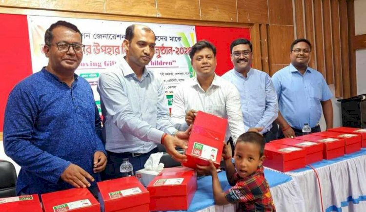 কেশবপুর কিংডম বিল্ডার্স চার্চ ট্রাস্টের আয়োজনে ১৮০টি শিশু পেল গিফট বক্স