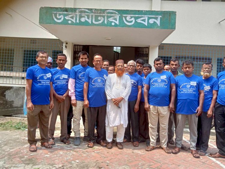 রাজবাড়ীতে ৩দিনব্যাপী পানি ব্যবস্থাপনা দলের আবাসিক প্রশিক্ষণ অনুষ্ঠিত