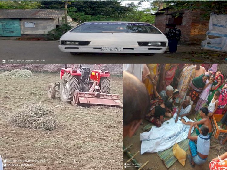 সাভারে বনগাঁও ইউনিয়নে ট্রাকটরের ফালের চাপে শিশুর মৃত্যু