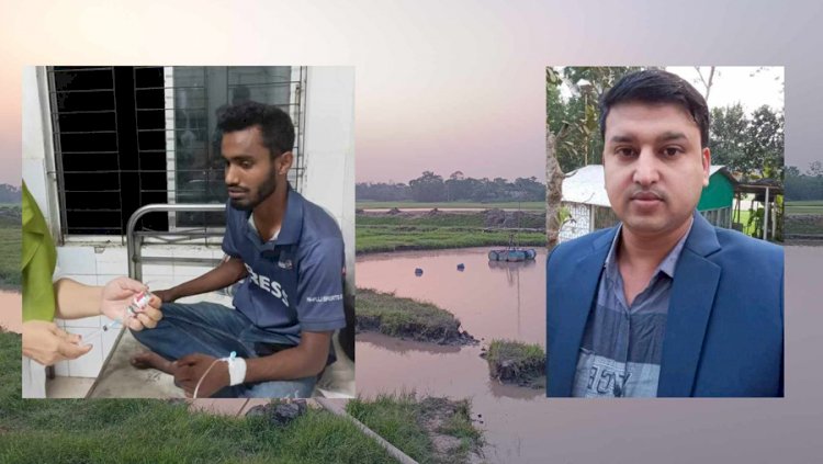 দেবিদ্বারে ড্রেজার ব্যবসায়ীর হামলায় সাংবাদিক আহত