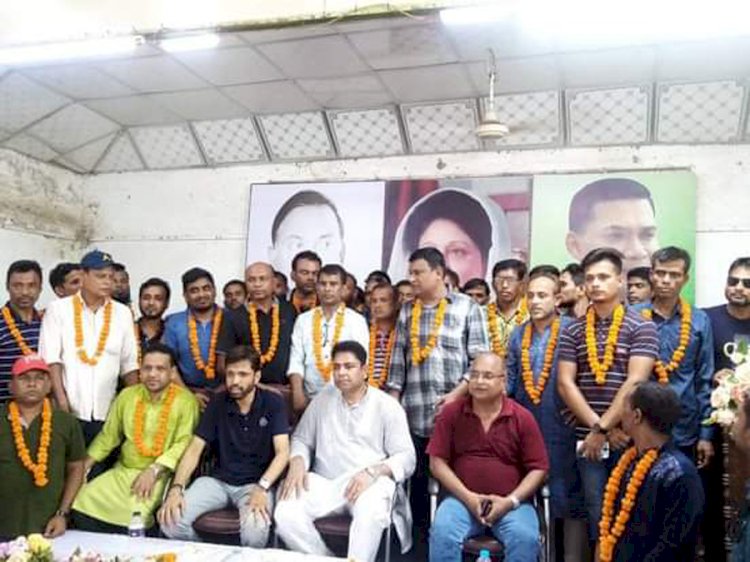 মামলা হামলা শিকার কারা নির্যাতিত নেতাকর্মী এবং তাদের পরিবারের সদস্যদের খোঁজখবর ও শুভেচ্ছা বিনিময় এবং সংবর্ধনা অনুষ্ঠিত