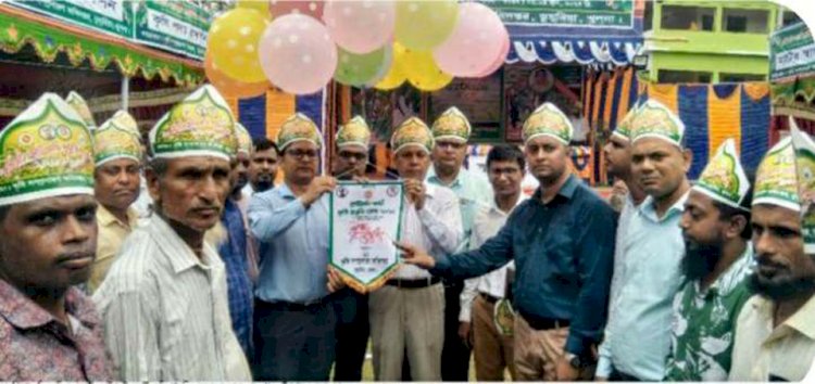 খুলনার ডুমুরিয়ায় ক্লাইমেট স্মার্ট কৃষি প্রযুক্তি  মেলার উদ্বোধন
