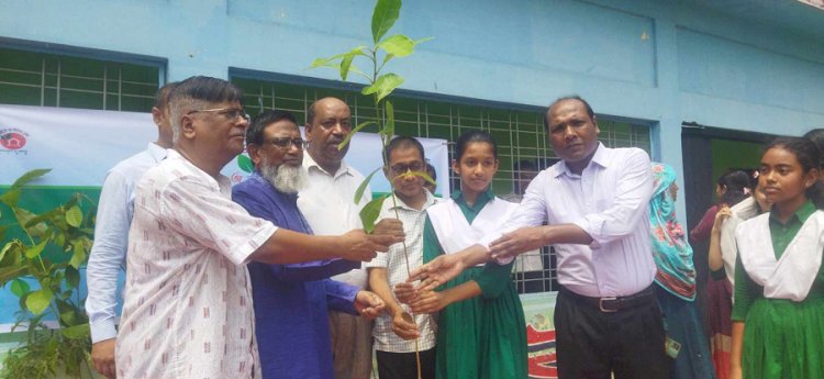 রাজবাড়ীতে চ্যানেল আই প্রকৃতি ও  জীবন ক্লাবের জন্মদিন উদযাপিত