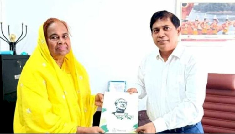 বেসরকারি বিমান পরিবহন মন্ত্রণালয়ের অতিরিক্ত সচিবের সাথে ডক্টর হোসনে আরা বেগমের সৌজন্য সাক্ষাৎ