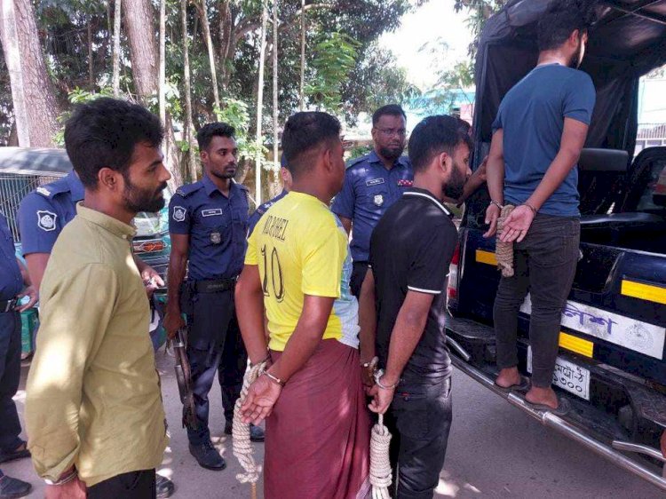 শিবপুরে আহমেদুল কবির হত্যাকান্ডের রহস্য উদঘাটন গ্রেফতার ৪