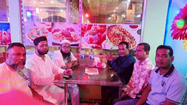 বুড়িচংয়ে সাংবাদিক সমিতির ঈদ আড্ডা