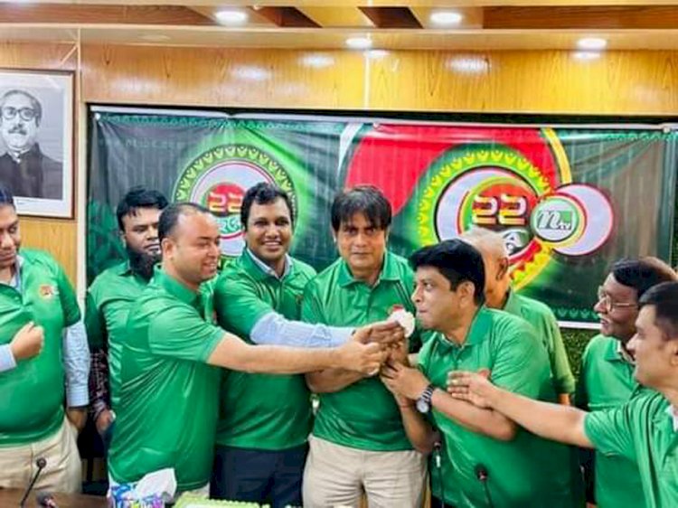 গোবিন্দগঞ্জে এনটিভির ২২ বছরে পদার্পণ উপলক্ষে কেক কর্তন,শোভাযাত্রা ও আলোচনা সভা অনুষ্ঠিত