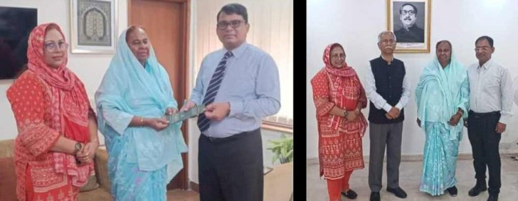 ভারত থেকে ডক্টর হোসনে আরা বেগম এর প্রতিক্রিয়া ব্যক্ত