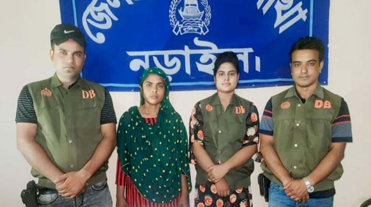 নড়াইল ডিবি পুলিশের অভিযানে পাঁচ বোতল ফেন্সিডিলসহ একজন গ্রেফতার