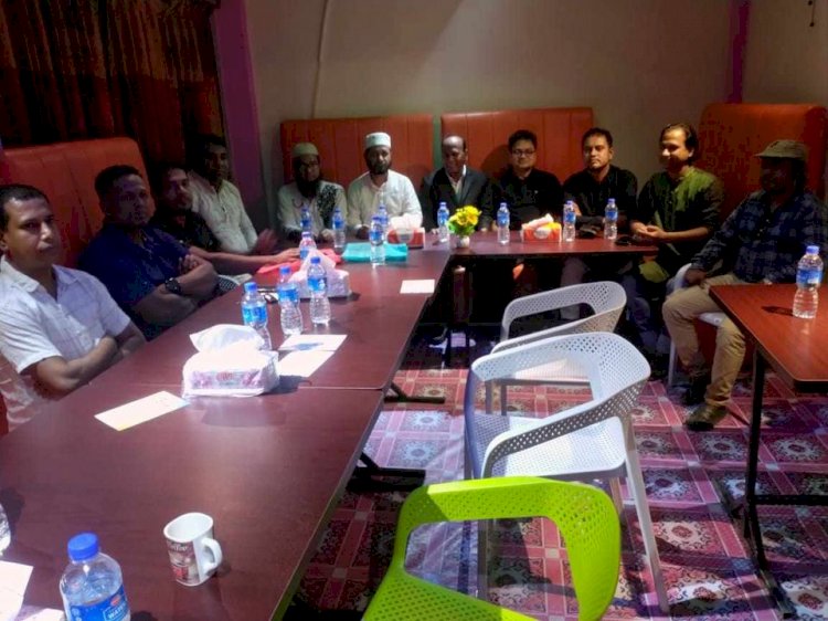 অ্যাড. একলাছ উদ্দিন ভূঁইয়া’র সাথে বুড়িচংয়ে সাংবাদিকদের মত বিনিময়
