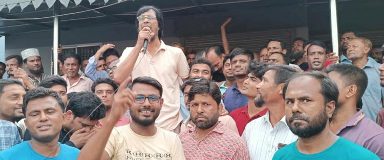 গোবিন্দগঞ্জে বিএনপির শান্তি সমাবেশ অনুষ্ঠিত