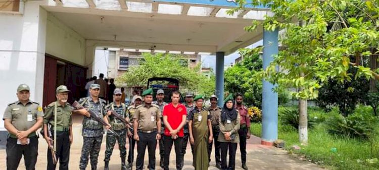 বুড়িচংয়ে  ডাকাত আতংকে পাহাড়া