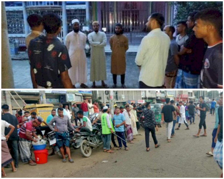 নরসিংদীর মনোহরদীতে সংখ্যালঘুদের পাশে ইসলামী ছাত্র আন্দোলন বাংলাদেশ