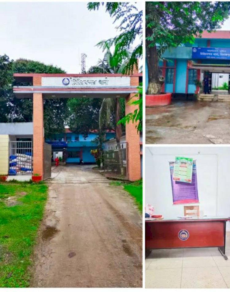 পুলিশ সদস্যদের কাজে যোগদান।