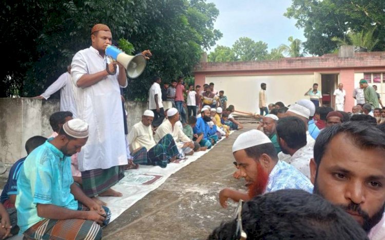 বালিয়াকান্দিতে  দেশনেত্রী খালেদা জিয়ার রোগমুক্তি কামনায় দোয়া মহফিল