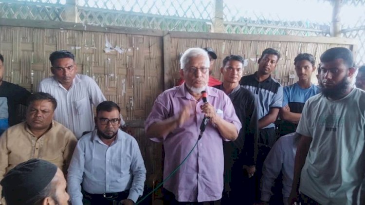 টেকনাফে রোহিঙ্গা ক্যাম্প এলাকায় নিরাপত্তা জোরদার  ও মিয়ানমারের সাথে কুটনৈতিক আলাপের মাধ্যমে রোহিঙ্গাদের প্রত্যাবাসন জরুরি
