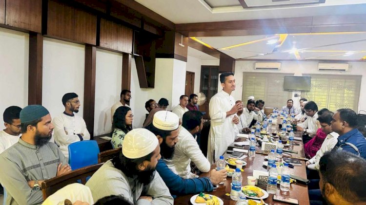 নরসিংদীতে বৈষম্য বিরোধী ছাত্র আন্দোলনের কেন্দ্রীয় সমন্বয়কের সাথে রাজনৈতিক দলের মতবিনিময় সভা অনুষ্ঠিত