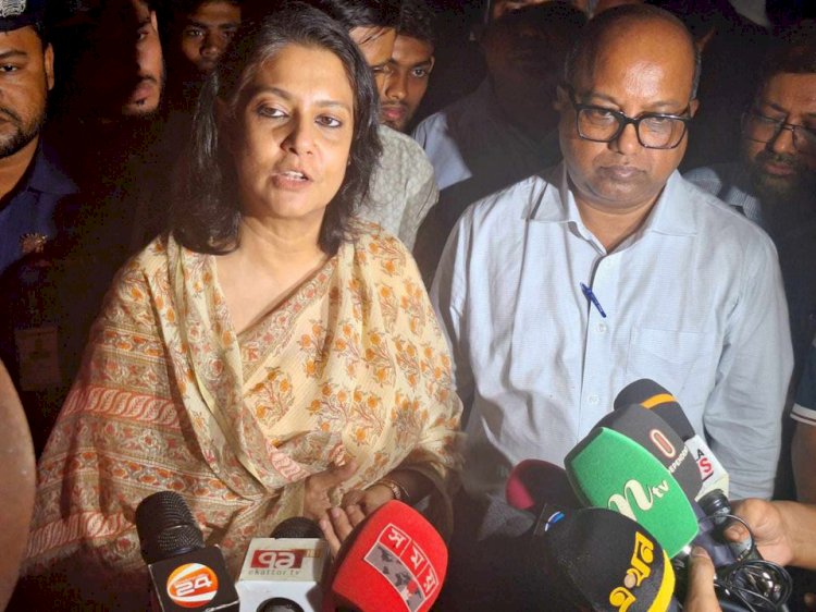 নদী দখলকারীদের উচ্ছেদে আইনানুগ ব্যবস্থা নেওয়া হবে  - পানি সম্পদ উপদেষ্টা সৈয়দা রিজওয়ানা হাসান