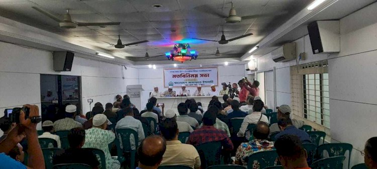 পাবনায় কর্মরত সাংবাদিকদের সাথে জামায়াতের মতবিনিময় সভা