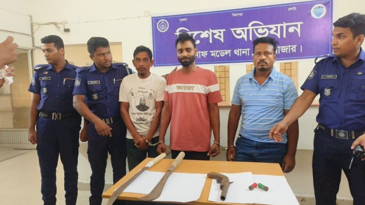 টেকনাফে অপহৃত যুবক তিনদিন পর উদ্ধার, ‘অপহরণের পরিকল্পনাকারি চাচা’সহ গ্রেপ্তার ৩ অপহৃত অপর ২ কৃষক মুক্তিপণে ছাড়া পেয়েছে