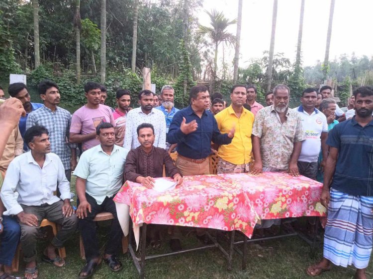 রাজশাহী মোহনপুর উপজেলা ৪নং মৌগাছি ২নং ওয়ার্ডে বিএনপি কৃষক দলের  কমিটি গঠন