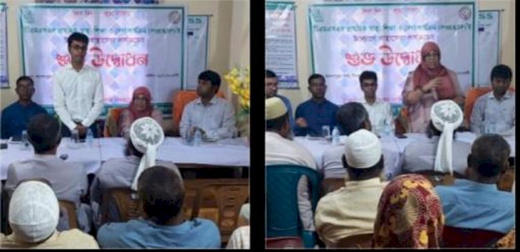 নওঁগা জেলার টিএমএসএসের আবাদপুকুর শাখায় স্বাস্থ্য সেবা কার্যক্রম উদ্বোধন