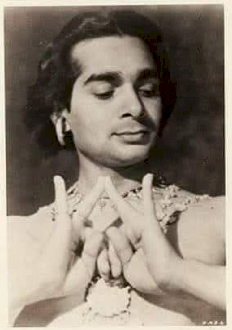 প্রখ্যাত নিত্যশিল্পী উদয় শঙ্কর এর শুভ জন্মদিন