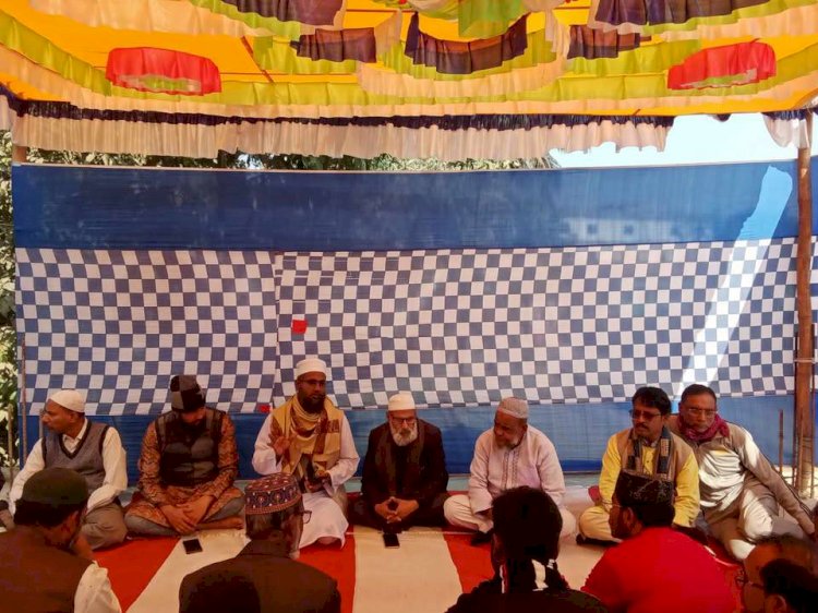 বদলগাছীতে সিনিয়র সাংবাদিক আবু সাঈদ এর রুহের মাগফেরাত কামনায় দোয়া মাহফিল অনুষ্ঠিত