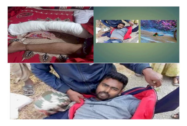 নওগাঁর মান্দা দেলুয়াবাড়ী খরপট্টি এলাকায়   সড়ক দুর্ঘটনায় এক জন  নিহত ও দুই জন আহত
