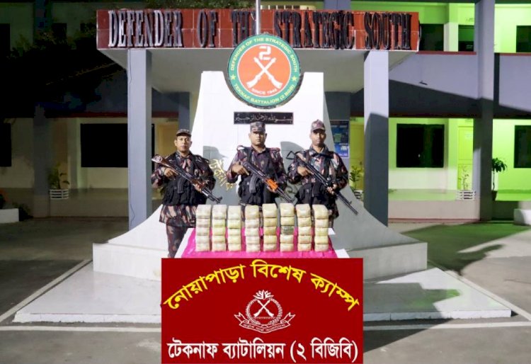 টেকনাফ সীমান্ত দিয়ে পাচারকালে ৪ লাখ পিস ইয়াবা উদ্ধার