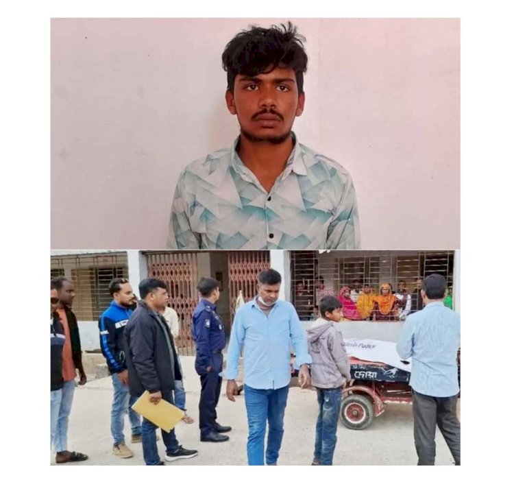 পাবনায় স্বামী কর্তৃক স্ত্রী খুন স্বামী আটক